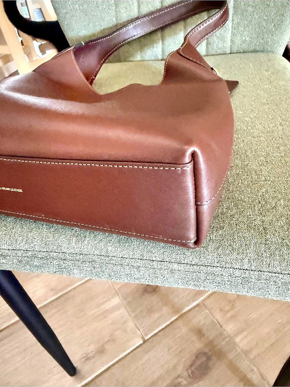 Coach Brooklyn 28 Shoulder Bag Leather Merlot- Excellent Condition, Like New - Picture 4 of 6